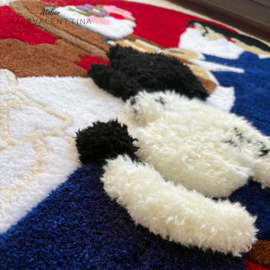 Alfombra Personalizada 90x120 cm - Novios