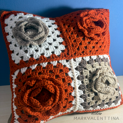 Cojín Rosas de Otoño