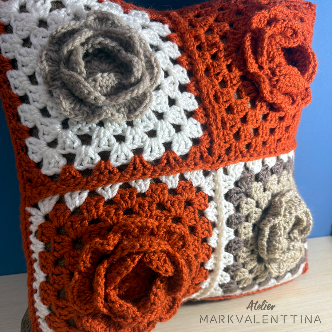 Cojín Rosas de Otoño